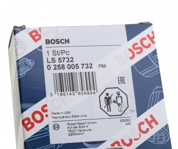 5 199 р. Датчик кислорода DAEWOO Matiz универсальный BOSCH BOSCH 0258005732 BOSCH 0258005732  с доставкой в г. Кемерово. Увеличить фотографию 3