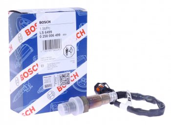 6 449 р. Датчик кислорода OPEL Astra H,Corsa D (Z12XEPZ14XEP) BOSCH BOSCH 0258006499  с доставкой в г. Кемерово. Увеличить фотографию 1