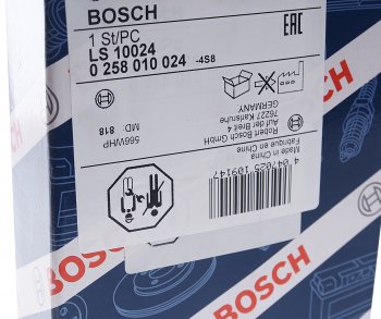 7 899 р. Датчик кислорода MITSUBISHI Lancer (07-) BOSCH BOSCH 0258010024  с доставкой в г. Кемерово. Увеличить фотографию 4