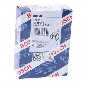 8 949 р. Датчик кислорода CHEVROLET OPEL BOSCH BOSCH 0258010514  с доставкой в г. Кемерово. Увеличить фотографию 2