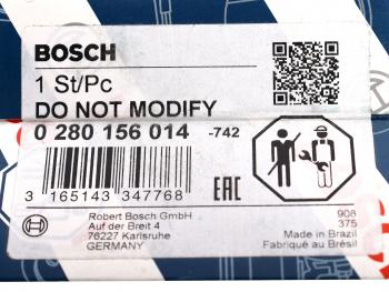 4 499 р. Форсунка MERCEDES C (W203) топливная BOSCH BOSCH 0280156014  с доставкой в г. Кемерово. Увеличить фотографию 6