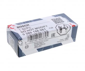 6 449 р. Форсунка VW Golf (12-14) SEAT Altea (11-13) SKODA Octavia (04-13) топливная BOSCH BOSCH 0280156061 BOSCH 0280156061  с доставкой в г. Кемерово. Увеличить фотографию 3