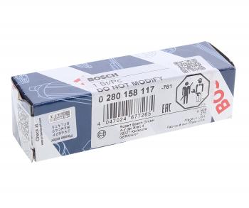 5 949 р. Форсунка VW Passat (96-05) топливная BOSCH BOSCH 0280158117 BOSCH 0280158117  с доставкой в г. Кемерово. Увеличить фотографию 3