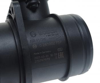 8 599 р. Датчик массового расхода воздуха VW Jetta (98-01) BOSCH BOSCH 0281002757  с доставкой в г. Кемерово. Увеличить фотографию 4