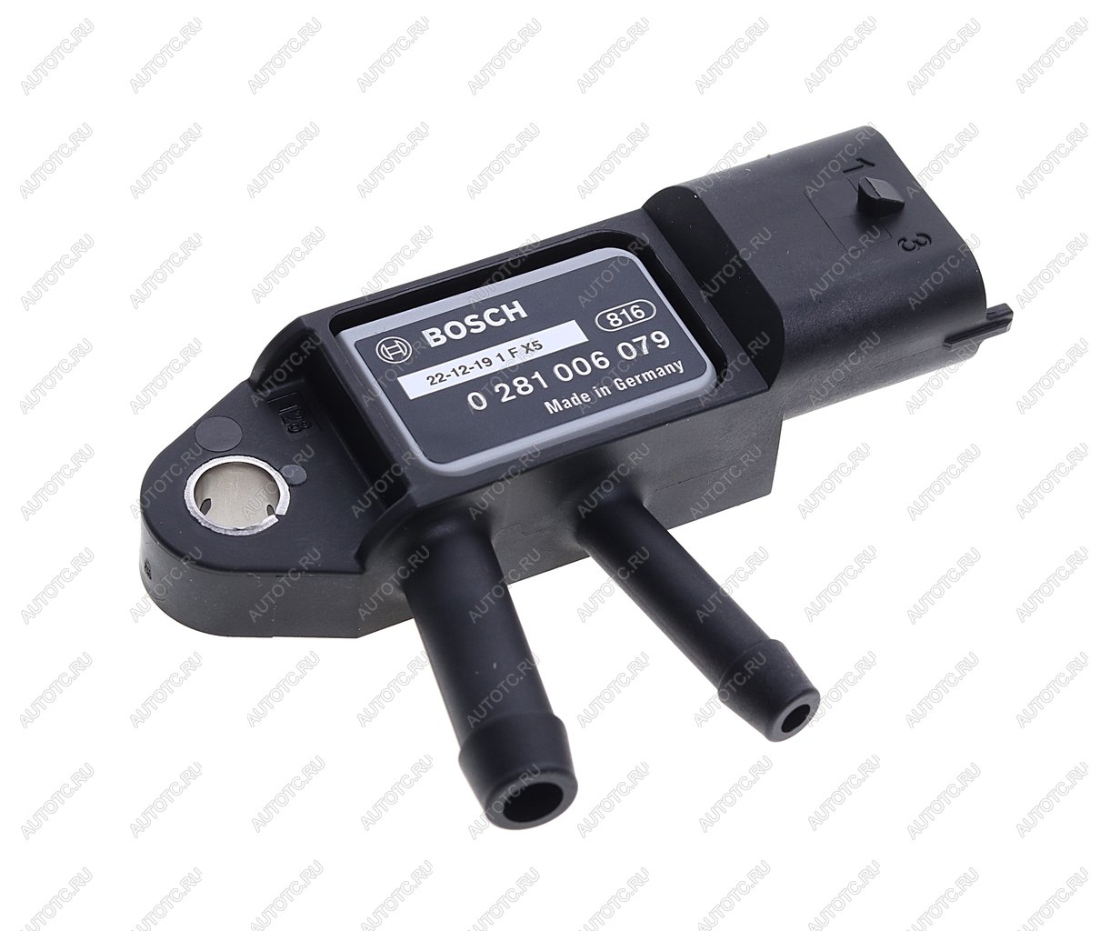 6 199 р. Датчик SSANGYONG Actyon (10-),Actyon Sports (12-),Rexton (12-) (D20) диффер. давления топлива BOSCH BOSCH 0281006079 BOSCH 0281006079  с доставкой в г. Кемерово