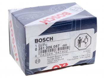 10 299 р. Датчик давления топлива MITSUBISHI Canter (06-) (4M42T1) (на рампе) BOSCH BOSCH 0281006087  с доставкой в г. Кемерово. Увеличить фотографию 3