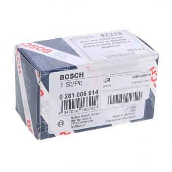 16 899 р. Датчик давления топлива ЯМЗ-53443 в рампу BOSCH BOSCH 0281006914  с доставкой в г. Кемерово. Увеличить фотографию 3