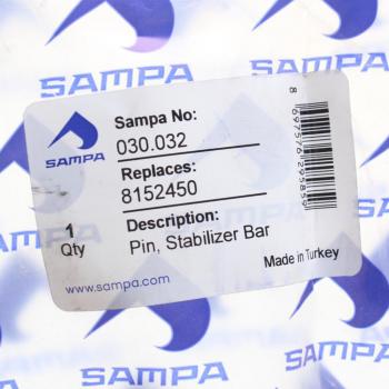 519 р. Палец VOLVO стабилизатора заднего SAMPA SAMPA 030.032  с доставкой в г. Кемерово. Увеличить фотографию 2