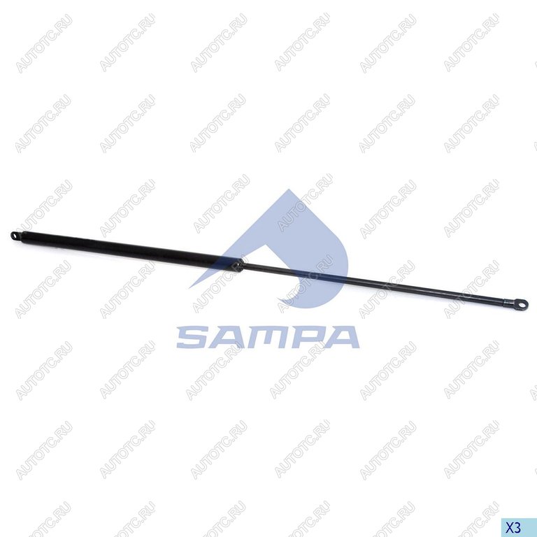 379 р. Амортизатор VOLVO FL7,10,12 капота SAMPA SAMPA 030.163-01  с доставкой в г. Кемерово