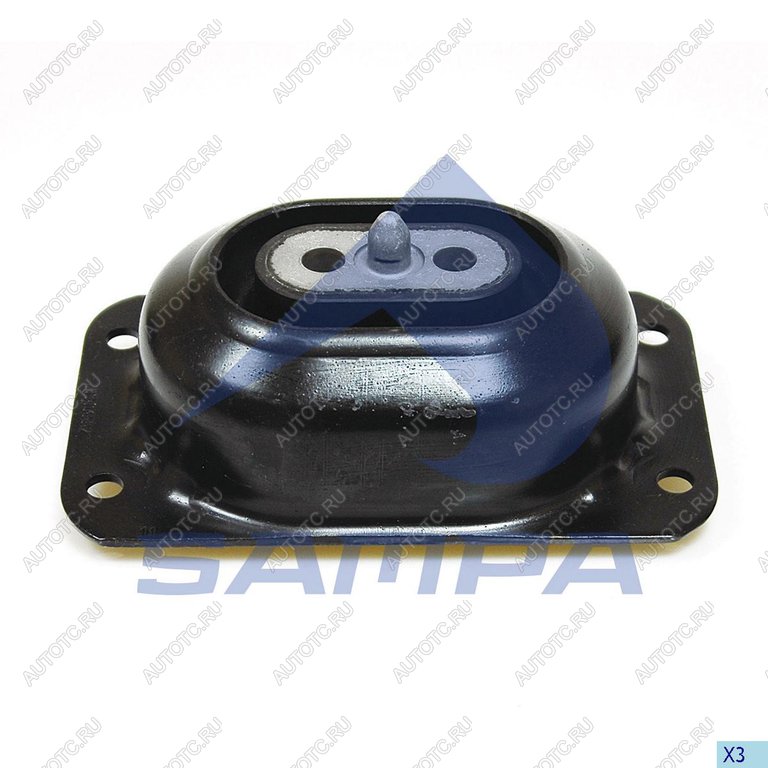 3 499 р. Подушка двигателя VOLVO FH,FM (дв.D9ABD12DD13A) передняя SAMPA SAMPA 030.286  с доставкой в г. Кемерово