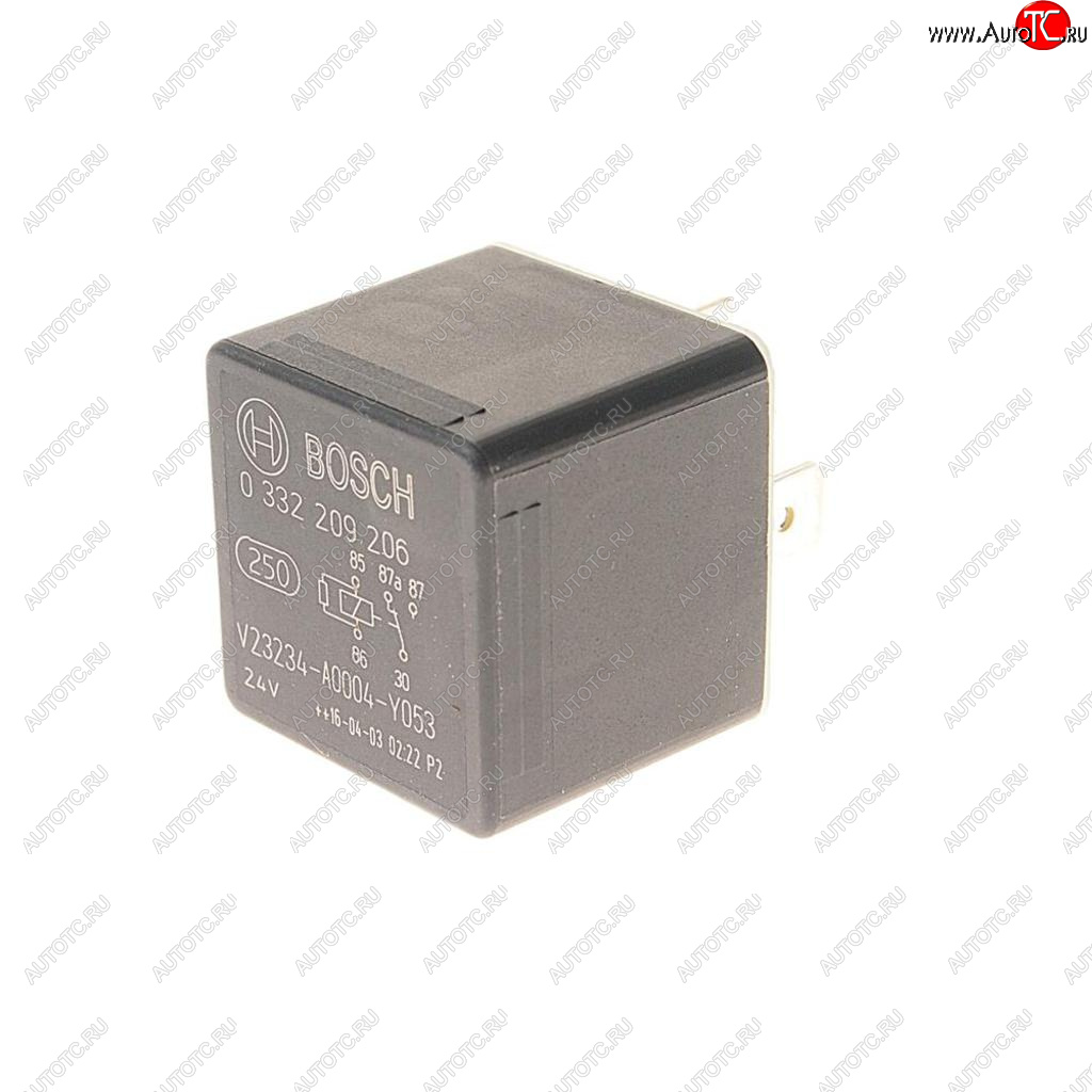 659 р. Реле (24V 30A) 5 контактов с сопротивлением BOSCH BOSCH 0332209206  с доставкой в г. Кемерово