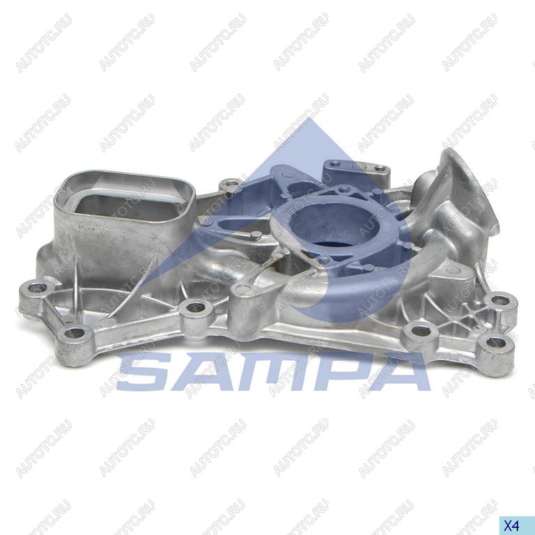 6 499 р. Насос водяной VOLVO FH,FM (дв.D13C) (без муфты,корпус) SAMPA SAMPA 033.451  с доставкой в г. Кемерово