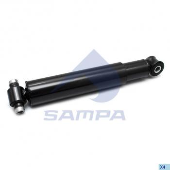 3 399 р. Амортизатор VOLVO FM,FH задний (470780 16х100 20х50 OO) SAMPA SAMPA 033.457-01  с доставкой в г. Кемерово. Увеличить фотографию 1