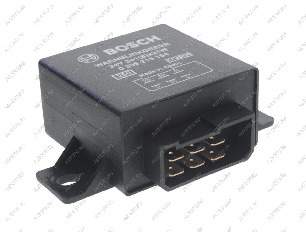 6 299 р. Реле поворота MERCEDES MAN RENAULT VOLVO 24V (6 контактов) BOSCH BOSCH 0335215154  с доставкой в г. Кемерово