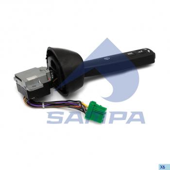 4 299 р. Переключатель подрулевой VOLVO стеклоочистителя SAMPA SAMPA 034.099  с доставкой в г. Кемерово. Увеличить фотографию 1