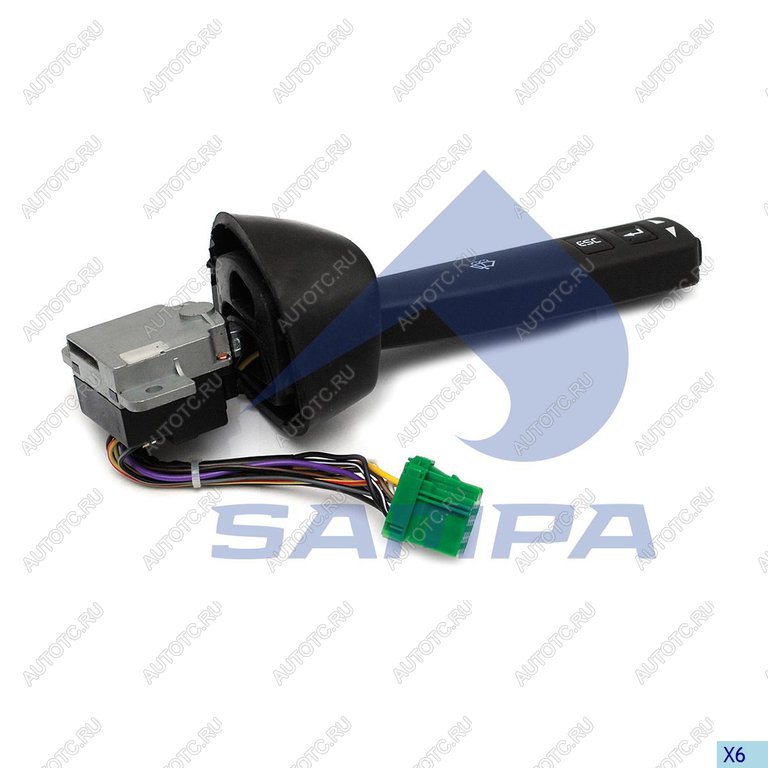 4 299 р. Переключатель подрулевой VOLVO стеклоочистителя SAMPA SAMPA 034.099  с доставкой в г. Кемерово