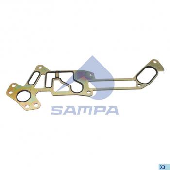 1 099 р. Прокладка VOLVO дв.D13A корпуса фильтра масляного SAMPA SAMPA 034.114  с доставкой в г. Кемерово. Увеличить фотографию 1
