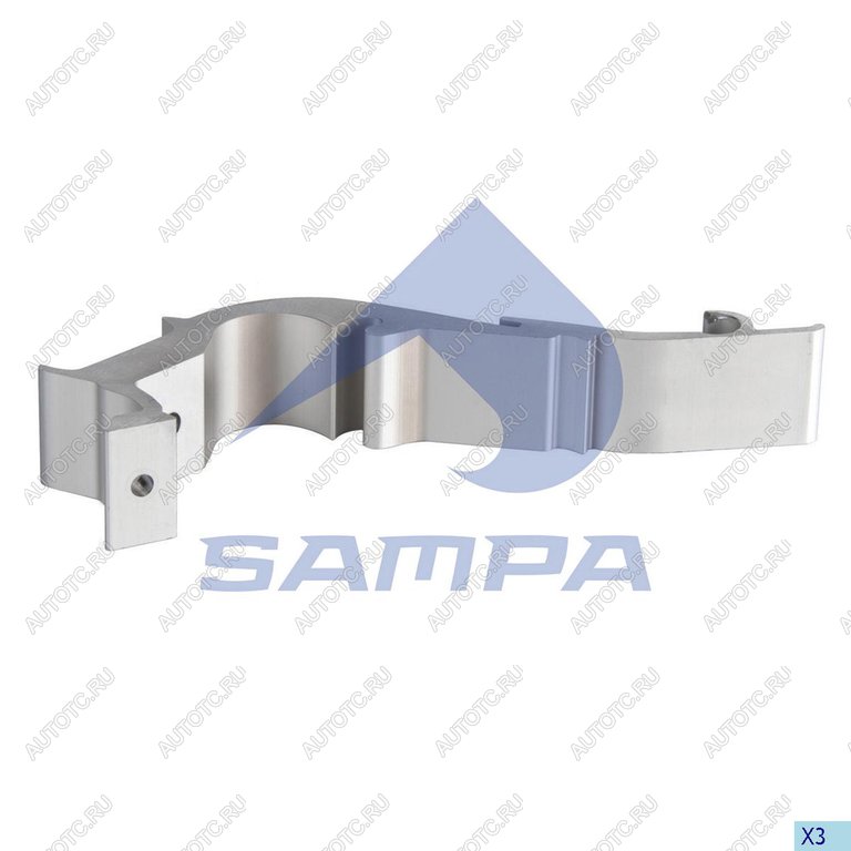 859 р. Кронштейн VOLVO FH крепления крыла заднего SAMPA SAMPA 034.168  с доставкой в г. Кемерово