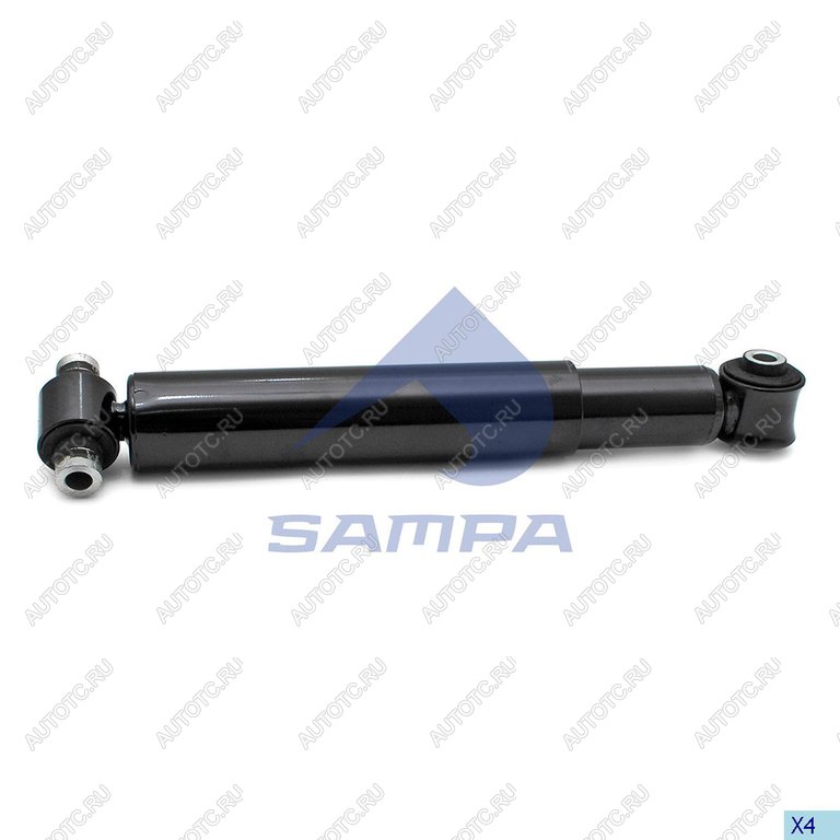 3 099 р. Амортизатор VOLVO FH,FM передний (443718 16х100 16х66 ОО) SAMPA SAMPA 034.194-01  с доставкой в г. Кемерово