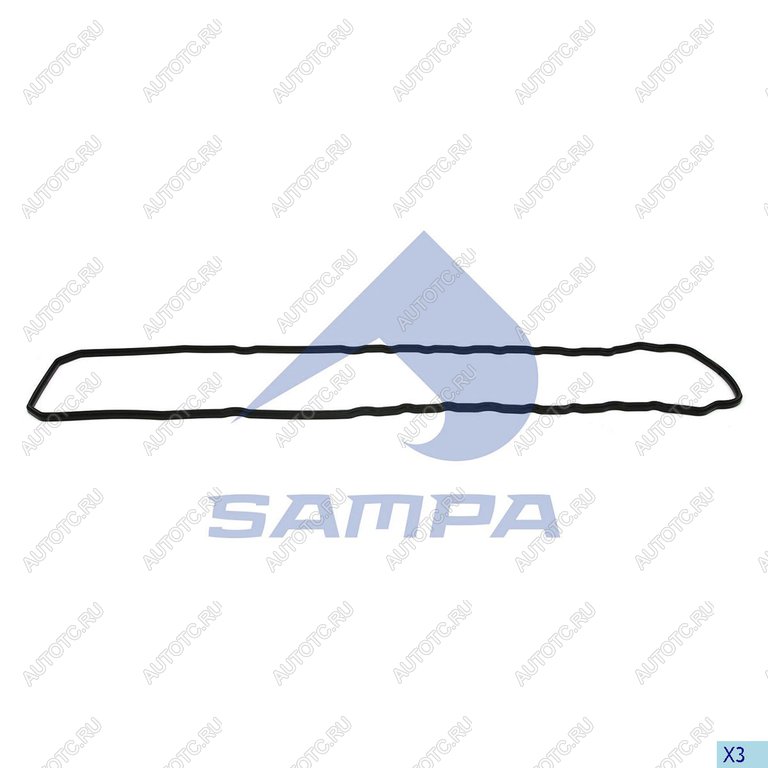 1 599 р. Прокладка VOLVO FH12 дв.D12D поддона масляного SAMPA SAMPA 034.275  с доставкой в г. Кемерово