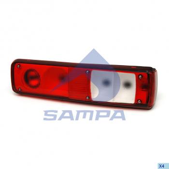 4 699 р. Фонарь задний RENAULT Premium VOLVO FE,FL правый (АМР-разъем сбоку) SAMPA SAMPA 034.343  с доставкой в г. Кемерово. Увеличить фотографию 1