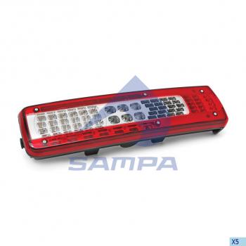 26 899 р. Фонарь задний VOLVO FH4 левый SAMPA SAMPA 034.348  с доставкой в г. Кемерово. Увеличить фотографию 1