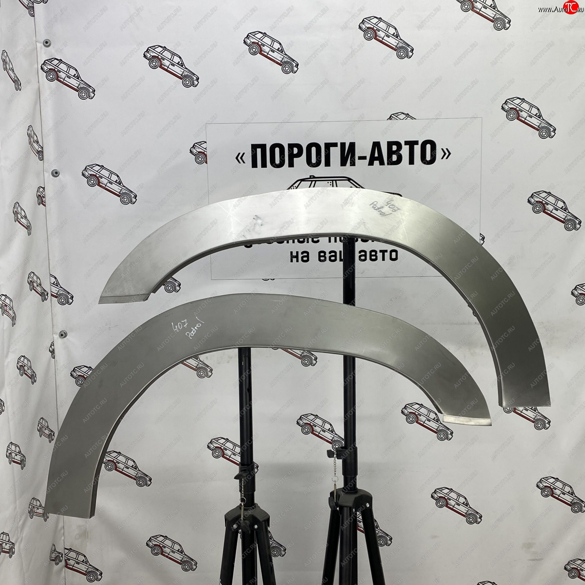 4 299 р. Комплект передних ремонтных арок Пороги-Авто  Nissan Patrol  5 (1997-2010) Y61 дорестайлинг, Y61 1-ый рестайлинг, Y61 2-ой рестайлинг (Холоднокатаная сталь 0,8 мм)  с доставкой в г. Кемерово