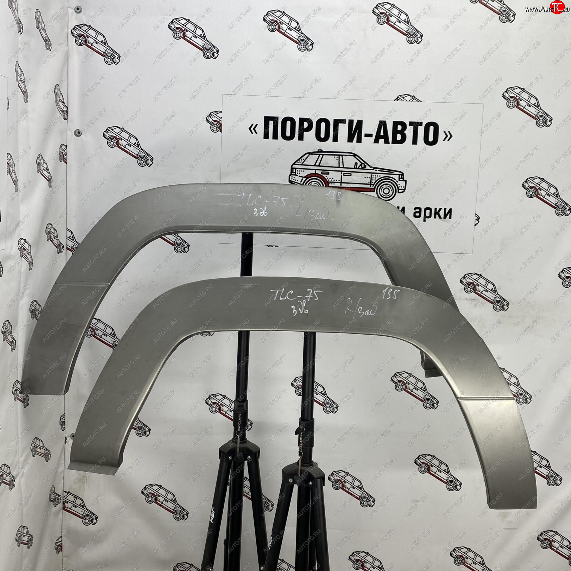 2 199 р. Ремонтные арки задних крыльев (Левая арка) Пороги-Авто  Toyota Land Cruiser  J70 (1984-2015) 5 дв. дорестайлинг, 5 дв. 1-ый рестайлинг, 3 дв. 2-ой рестайлинг, 5 дв. 3-ий рестайлинг (холоднокатаная сталь 0,8мм)  с доставкой в г. Кемерово