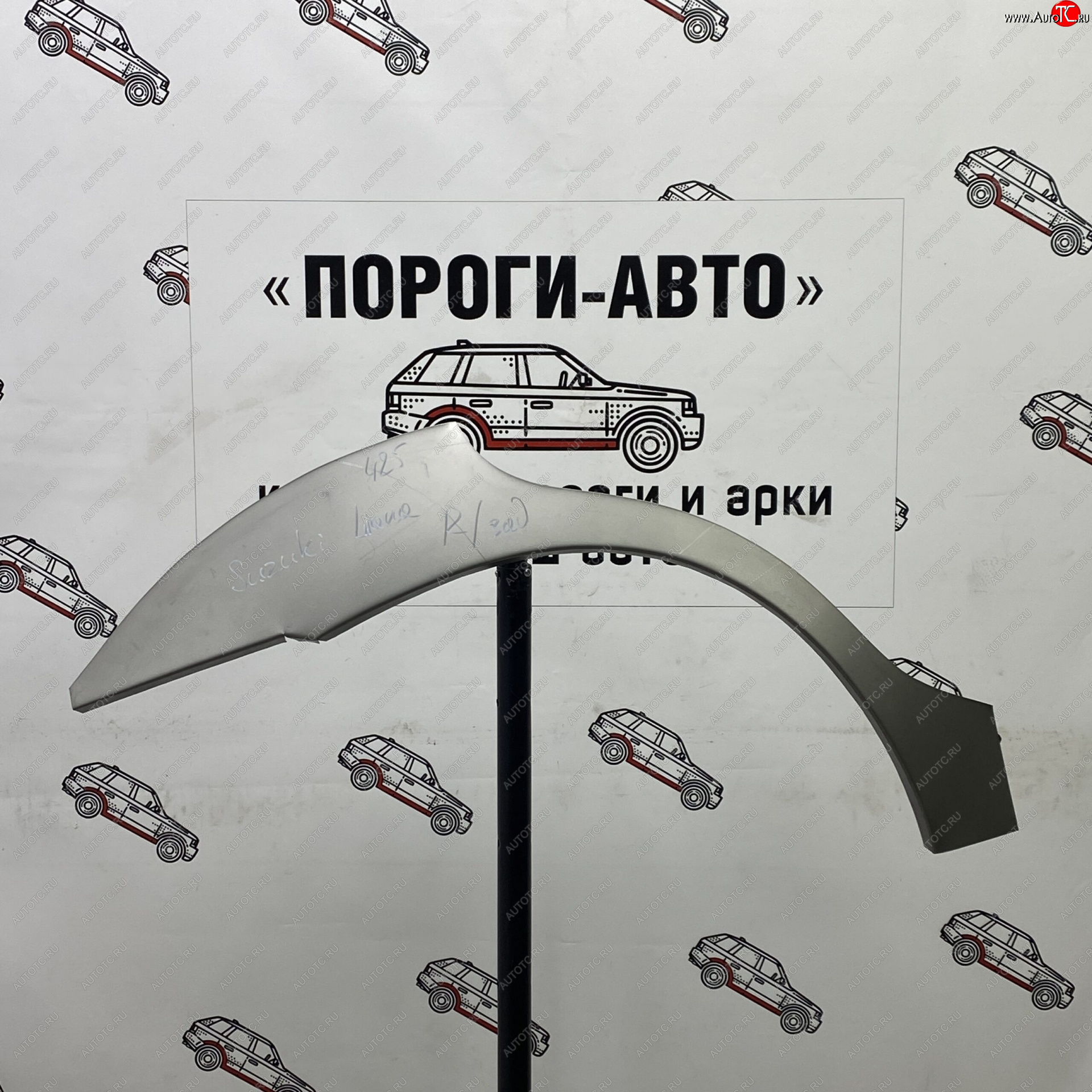 2 199 р. Ремонтные арки задних крыльев (Левая арка) Пороги-Авто  Suzuki Liana ( хэтчбэк,  седан) (2001-2008) (холоднокатаная сталь 0,8мм)  с доставкой в г. Кемерово