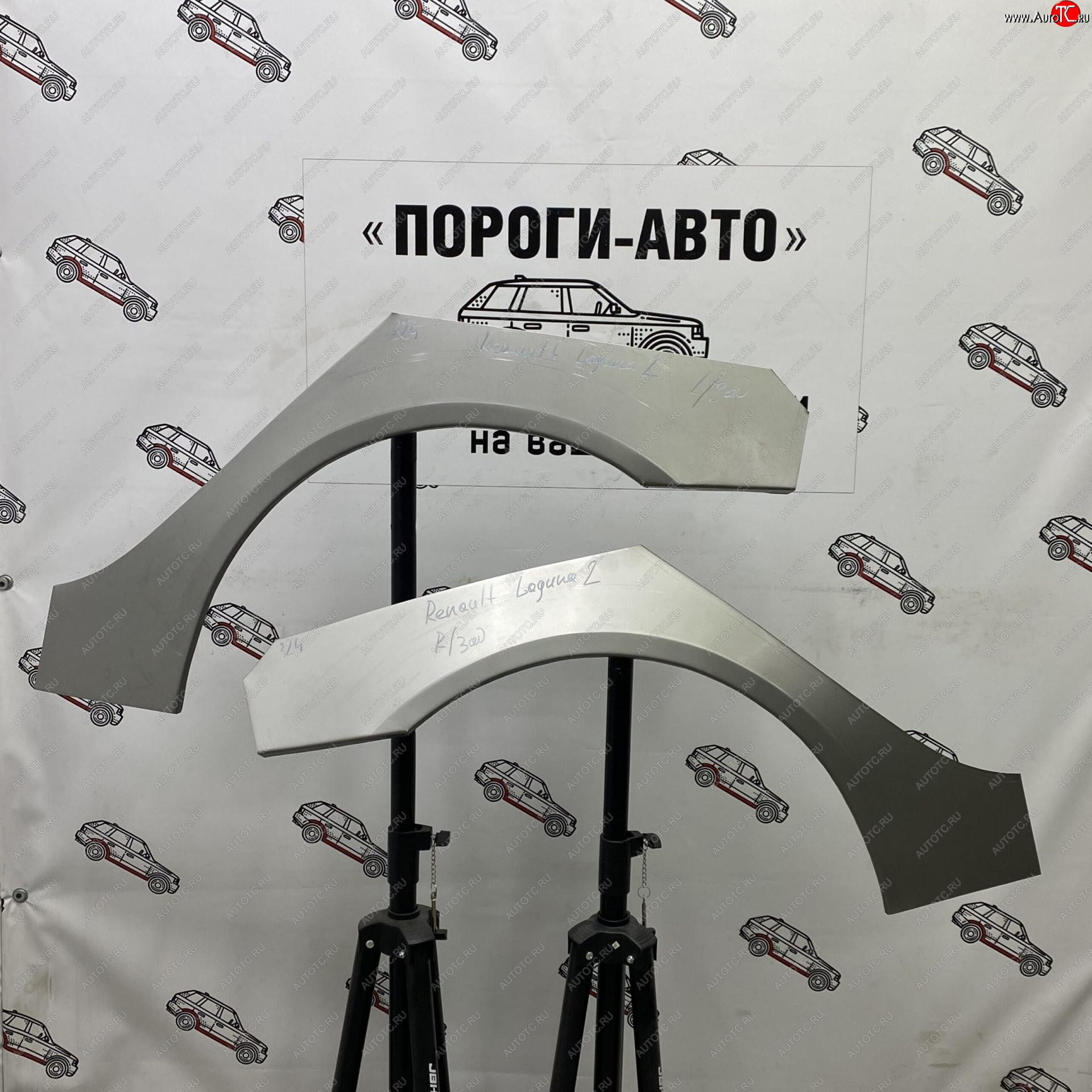 2 199 р. Ремонтные арки задних крыльев (Правая арка) Пороги-Авто  Renault Laguna  2 X74 (2000-2008) лифтбэк дорестайлинг, универсал дорестайлинг, лифтбэк рестайлинг, универсал рестайлинг (холоднокатаная сталь 0,8мм)  с доставкой в г. Кемерово