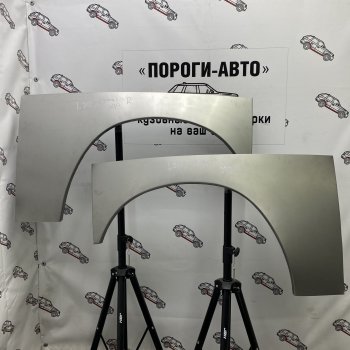 Ремонтные арки задних крыльев (Правая арка) Пороги-Авто Mitsubishi L200 ( 3 K6T-K7T,  3 K74T) (1996-2006) дорестайлинг, рестайлинг (холоднокатаная сталь 0,8мм)