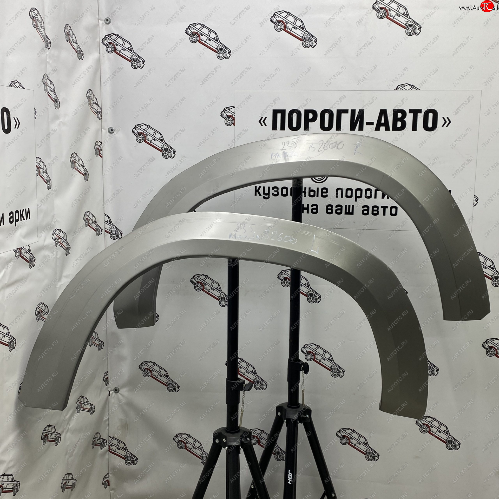 2 199 р. Ремкомплект заднего крыла Mazda B2600 Правая арка Пороги-Авто lovhp-03  с доставкой в г. Кемерово