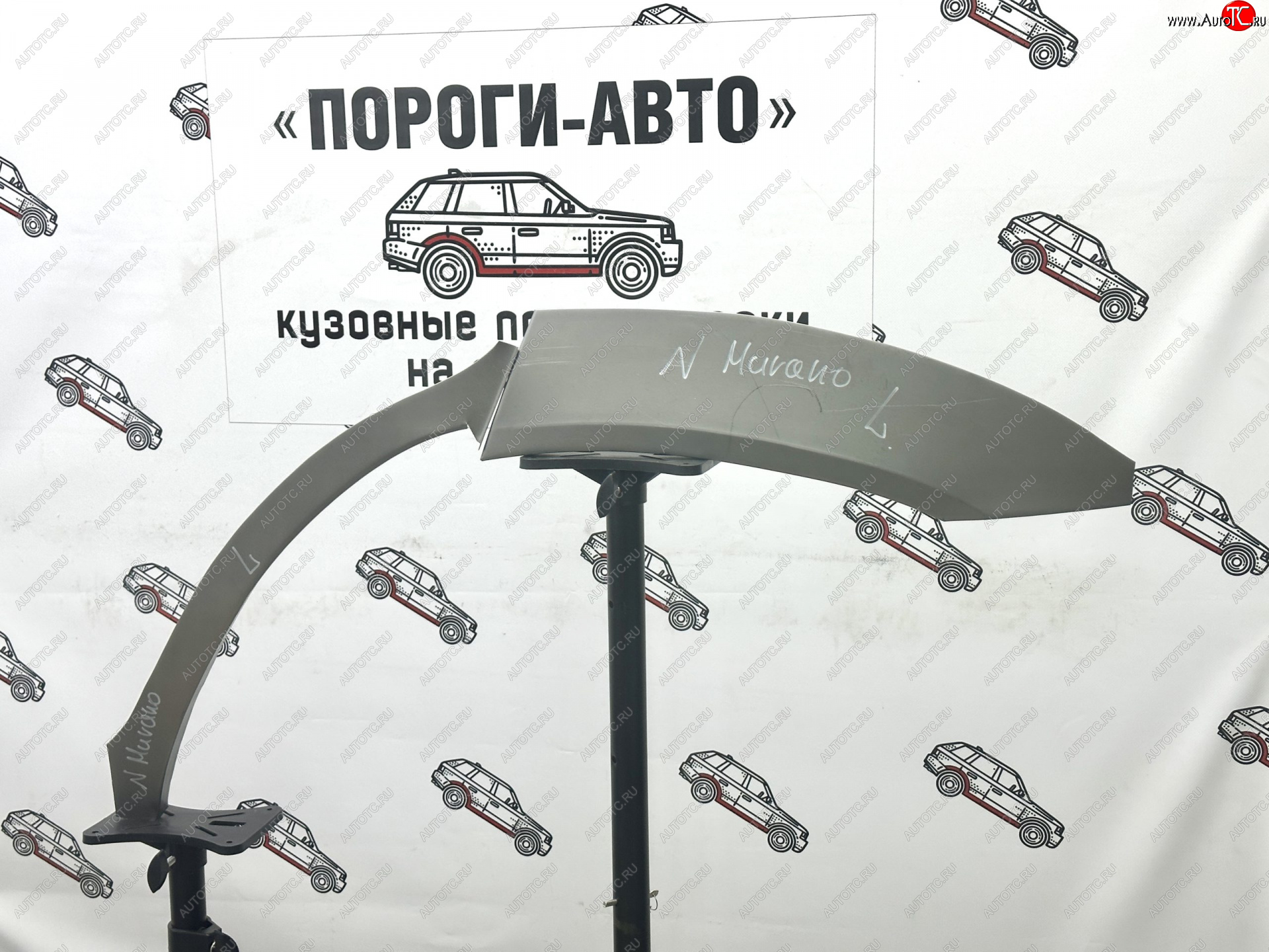 2 199 р. Ремонтные арки задних крыльев (Правая арка) Пороги-Авто  Nissan Murano  1 Z50 (2002-2009) (холоднокатаная сталь 0,8мм)  с доставкой в г. Кемерово