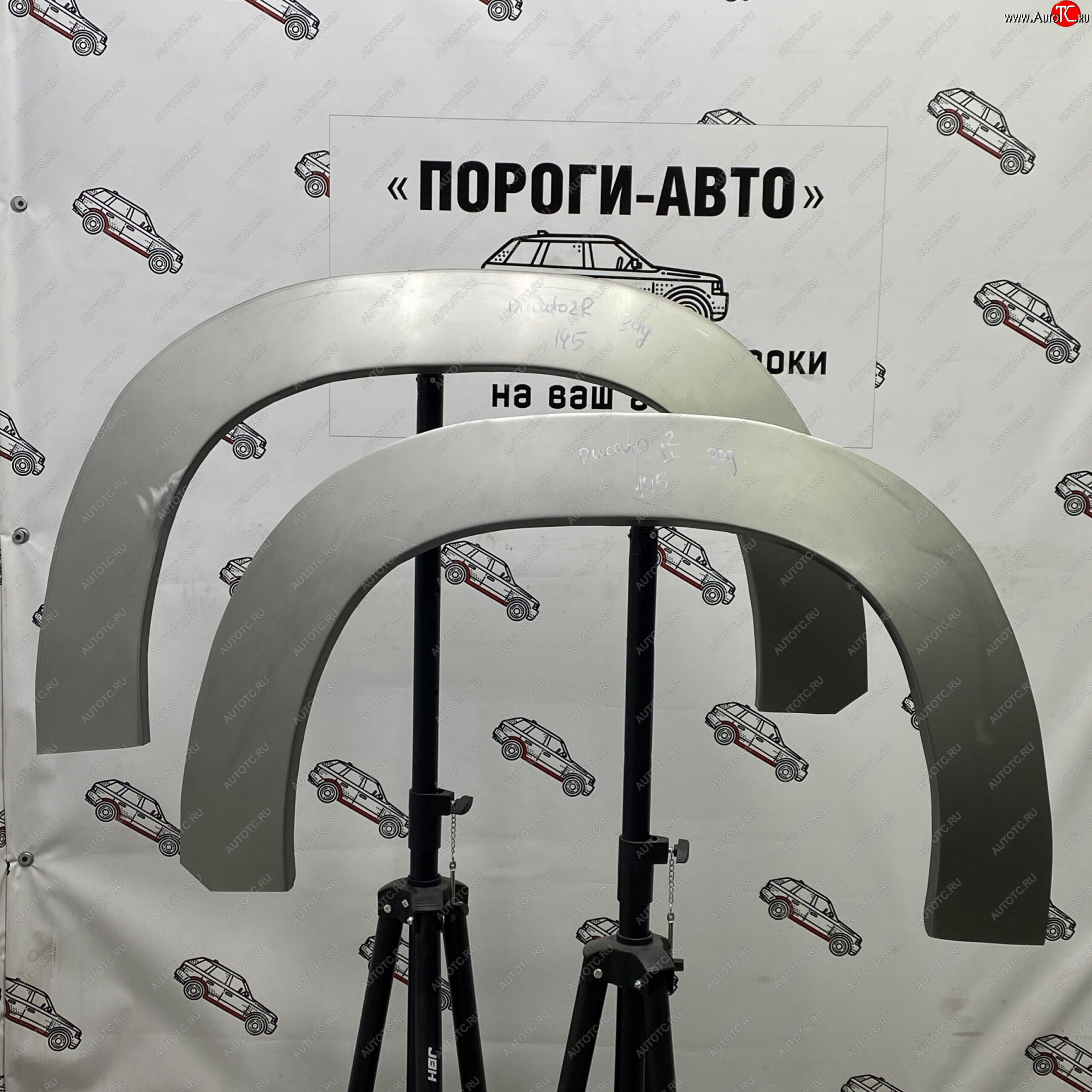4 299 р. Комплект задних ремонтных арок Пороги-Авто  Fiat Ducato  244 (2002-2012) (Холоднокатаная сталь 0,8 мм)  с доставкой в г. Кемерово