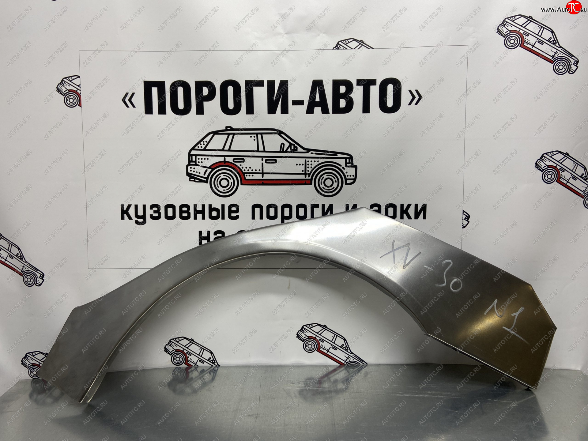 2 199 р. Ремонтные арки заднего крыла (Левая арка) Пороги-Авто  Toyota Camry  XV30 (2001-2006) дорестайлинг, рестайлинг (холоднокатаная сталь 0,8мм)  с доставкой в г. Кемерово
