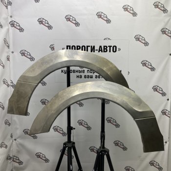 Левая внешняя ремонтная арка Пороги-Авто Hyundai Starex/Grand Starex/H1  TQ (2007-2022) дорестайлинг, рестайлинг, 2-ой рестайлинг (Холоднокатаная сталь 0,8 мм)