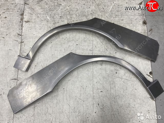 2 199 р. Правая внешняя ремонтная арка Пороги-Авто  Lexus IS200 ( XE10 седан,  XE10) - IS300  XE10 седан (Холоднокатаная сталь 0,8 мм)  с доставкой в г. Кемерово