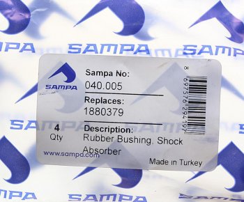 75 р. Втулка амортизатора SCANIA 92-147,6 series переднегозаднего SAMPA SAMPA 040.005  с доставкой в г. Кемерово. Увеличить фотографию 2