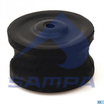 1 249 р. Подушка SCANIA двигателя передняя (круглая) SAMPA SAMPA 040.045  с доставкой в г. Кемерово. Увеличить фотографию 1