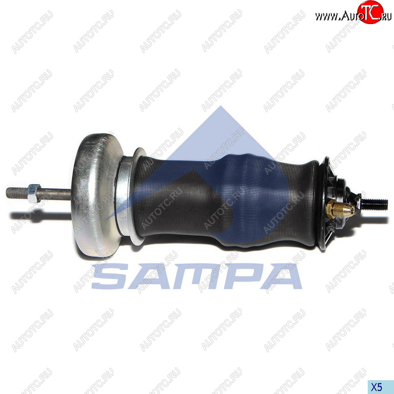 3 299 р. Амортизатор SCANIA 4 series кабины передний с пневмоподушкой 1424228+1349840 SAMPA SAMPA 040.179-01  с доставкой в г. Кемерово