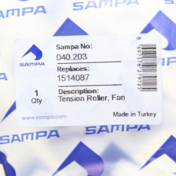 879 р. Ролик приводного ремня SCANIA 4 series натяжителя SAMPA SAMPA 040.203  с доставкой в г. Кемерово. Увеличить фотографию 2