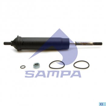 1 579 р. Амортизатор SCANIA 4 (96-) кабины передний SAMPA SAMPA 040.218-01  с доставкой в г. Кемерово. Увеличить фотографию 1