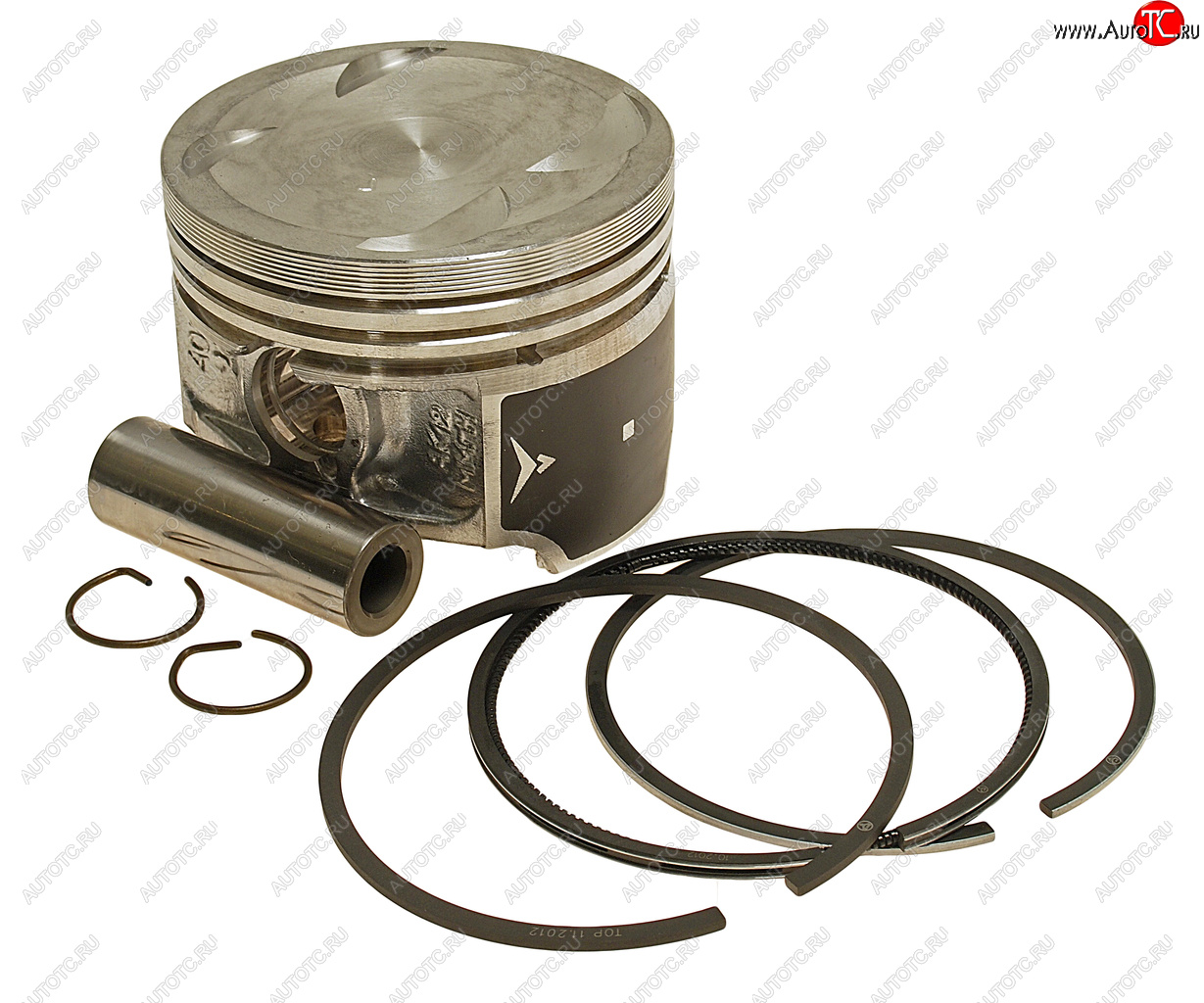 2 539 р. Поршень двигателя ЗМЗ-40522 d=95.5 (группа Г D) с поршневыми и ст.кольцами,пальцами 1шт. ЕВРО-2 ЗМ ЗМЗ 040500-4680000-27  с доставкой в г. Кемерово