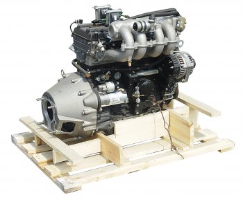 352 999 р. Двигатель ЗМЗ-40620E ГАЗ-3110 ЕВРО-0 под ГУР,кондиционер 145 л.с. (ОАО ЗМЗ) № ЗМЗ 040620-1000400-60  с доставкой в г. Кемерово. Увеличить фотографию 1