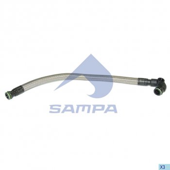 11 549 р. Патрубок SCANIA системы охлаждения ретардера SAMPA SAMPA 041.208  с доставкой в г. Кемерово. Увеличить фотографию 1