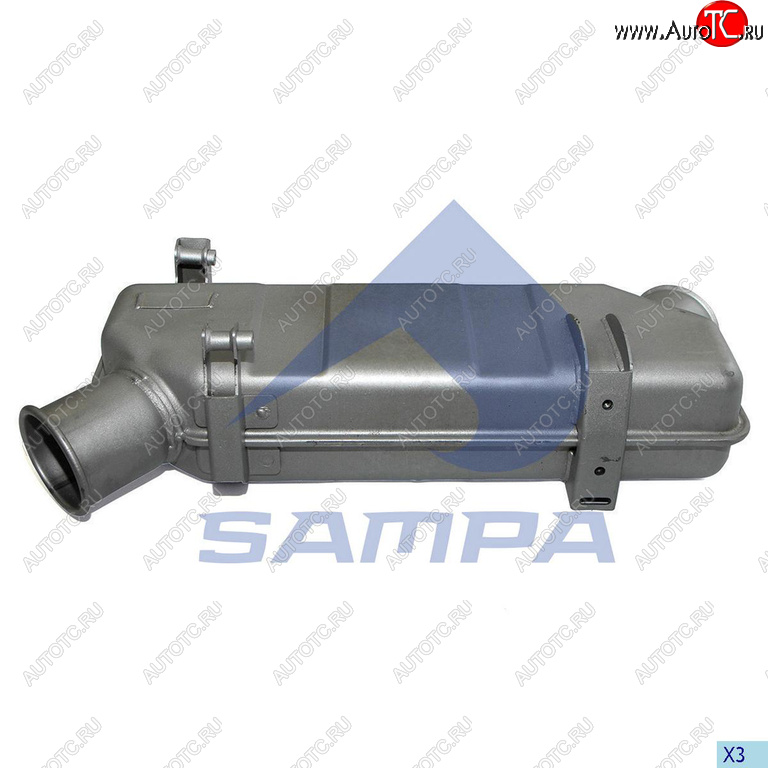 11 849 р. Глушитель SCANIA P,R,T series SAMPA SAMPA 041.380  с доставкой в г. Кемерово
