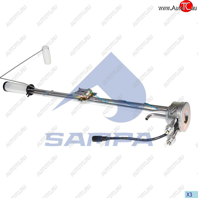 3 399 р. Топливоприемник SCANIA с датчиком уровня топлива SAMPA SAMPA 041.449  с доставкой в г. Кемерово