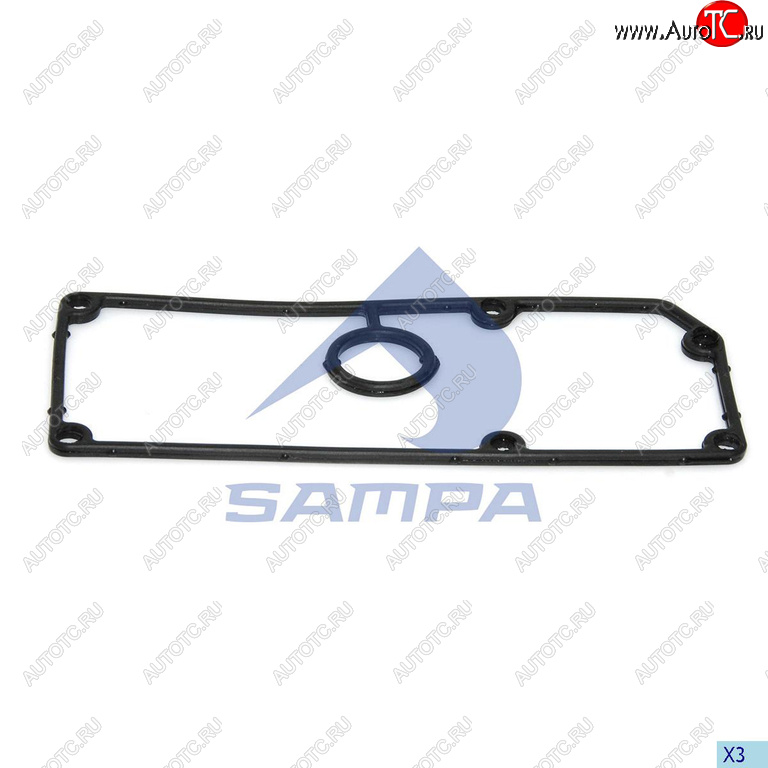166 р. Прокладка SCANIA P,G,R,T series дв.DC9,11,DC,DT12 крышки маслоочистителя SAMPA SAMPA 041.453  с доставкой в г. Кемерово
