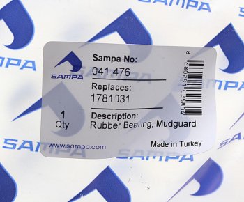 449 р. Втулка SCANIA 6 series кронштейна крыла SAMPA SAMPA 041.476  с доставкой в г. Кемерово. Увеличить фотографию 3