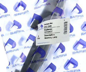 1 299 р. Фонарь габаритный SCANIA P,G,R,T series диодный белый (в козырек) SAMPA SAMPA 042.048  с доставкой в г. Кемерово. Увеличить фотографию 3